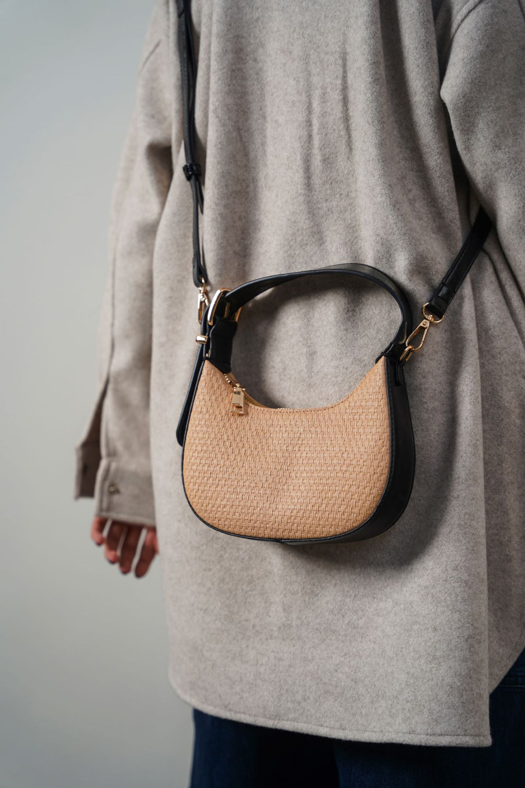 KHAKI CALILO CROSSBODY BAG