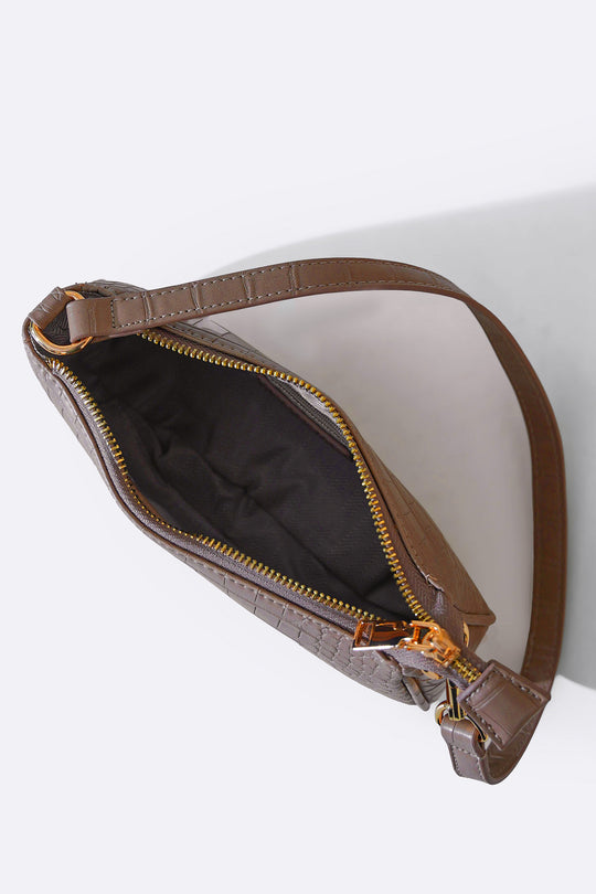 TAUPE EASY PARTY BAG