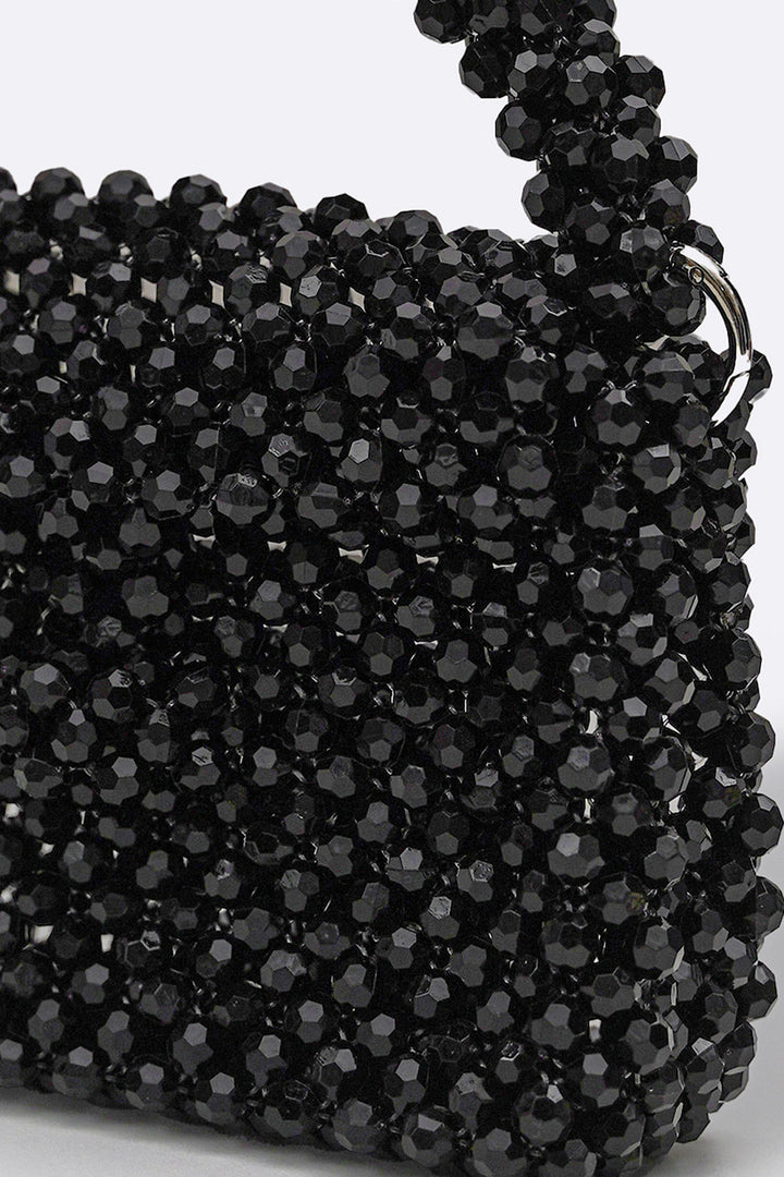 BLACK COCKTAIL CLUTCH