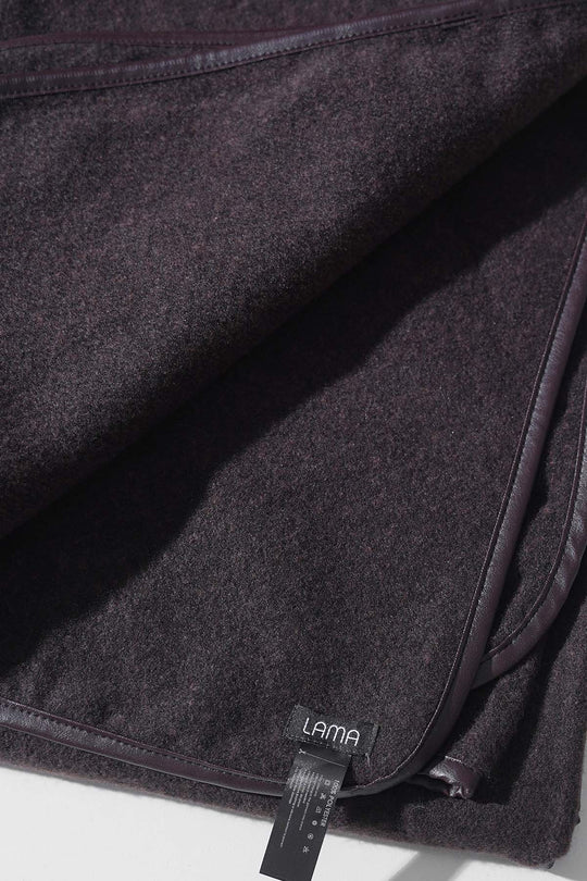 MOCHA EDGE LINED CAPE