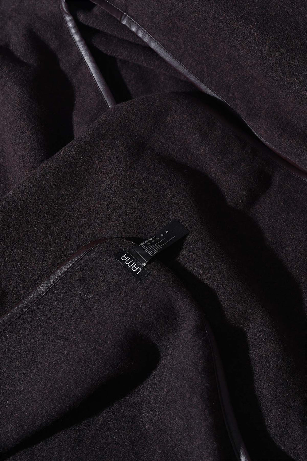 MOCHA EDGE LINED CAPE