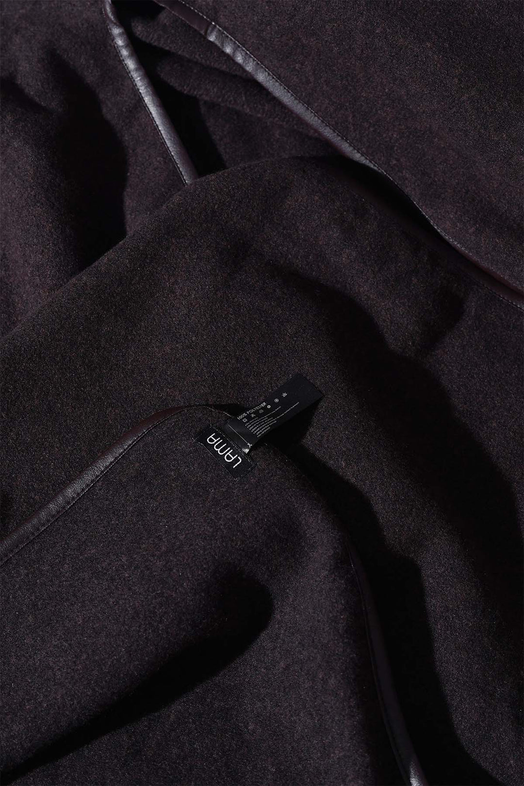 MOCHA EDGE LINED CAPE