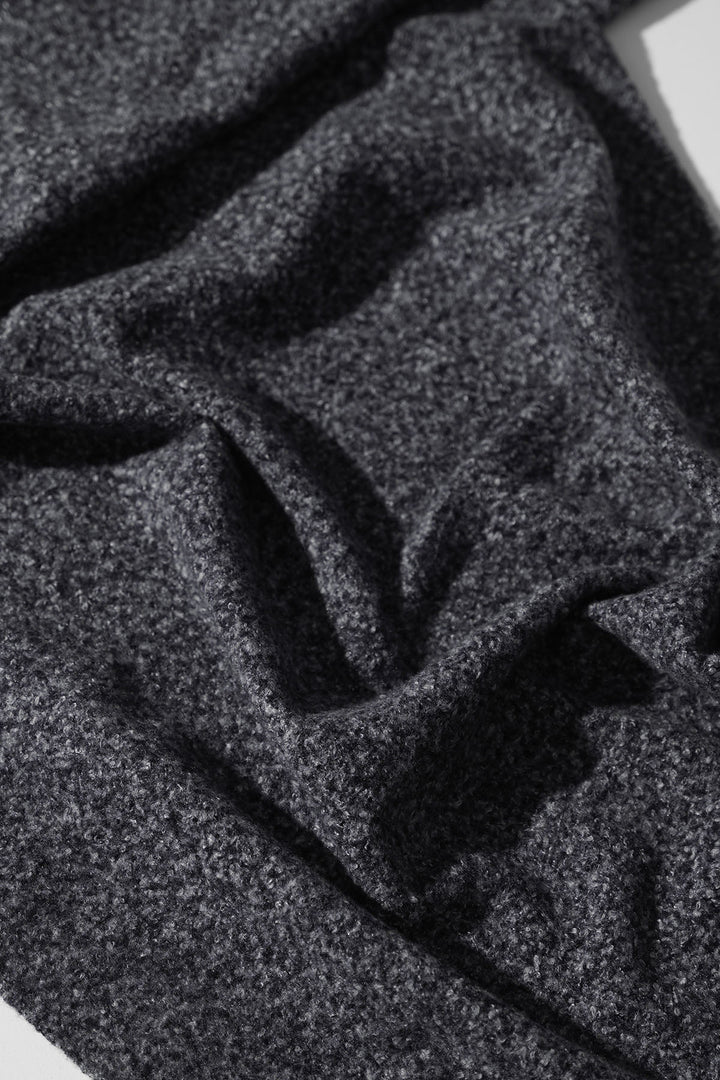 MELANGE GREY COZY MELANGE SCARF