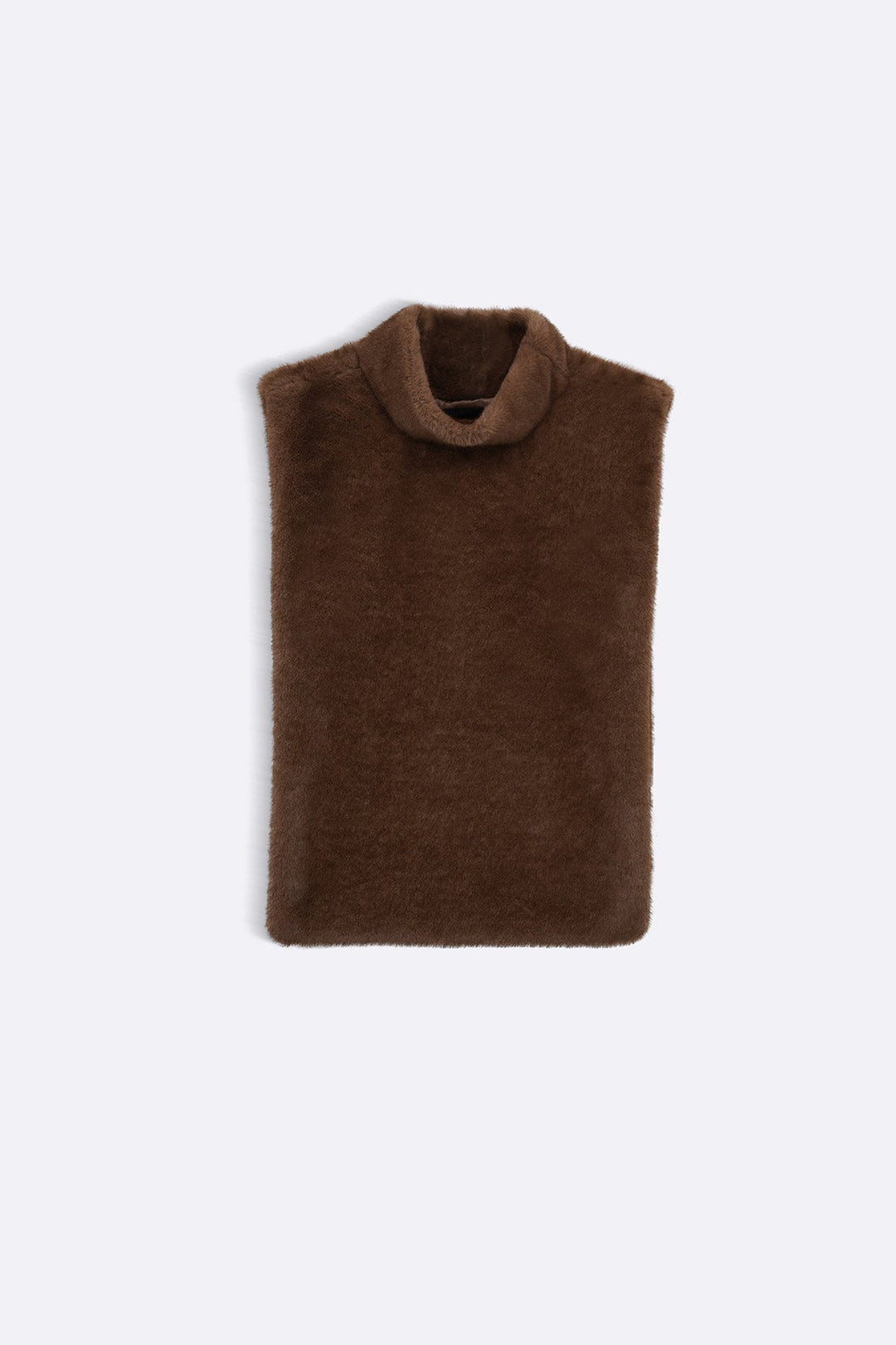 COFFEE FAUX FUR WARMER