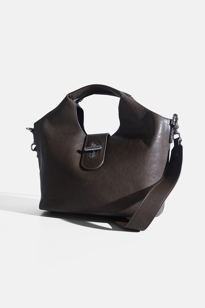 BROWN GREY SPADA TOP HANDLE