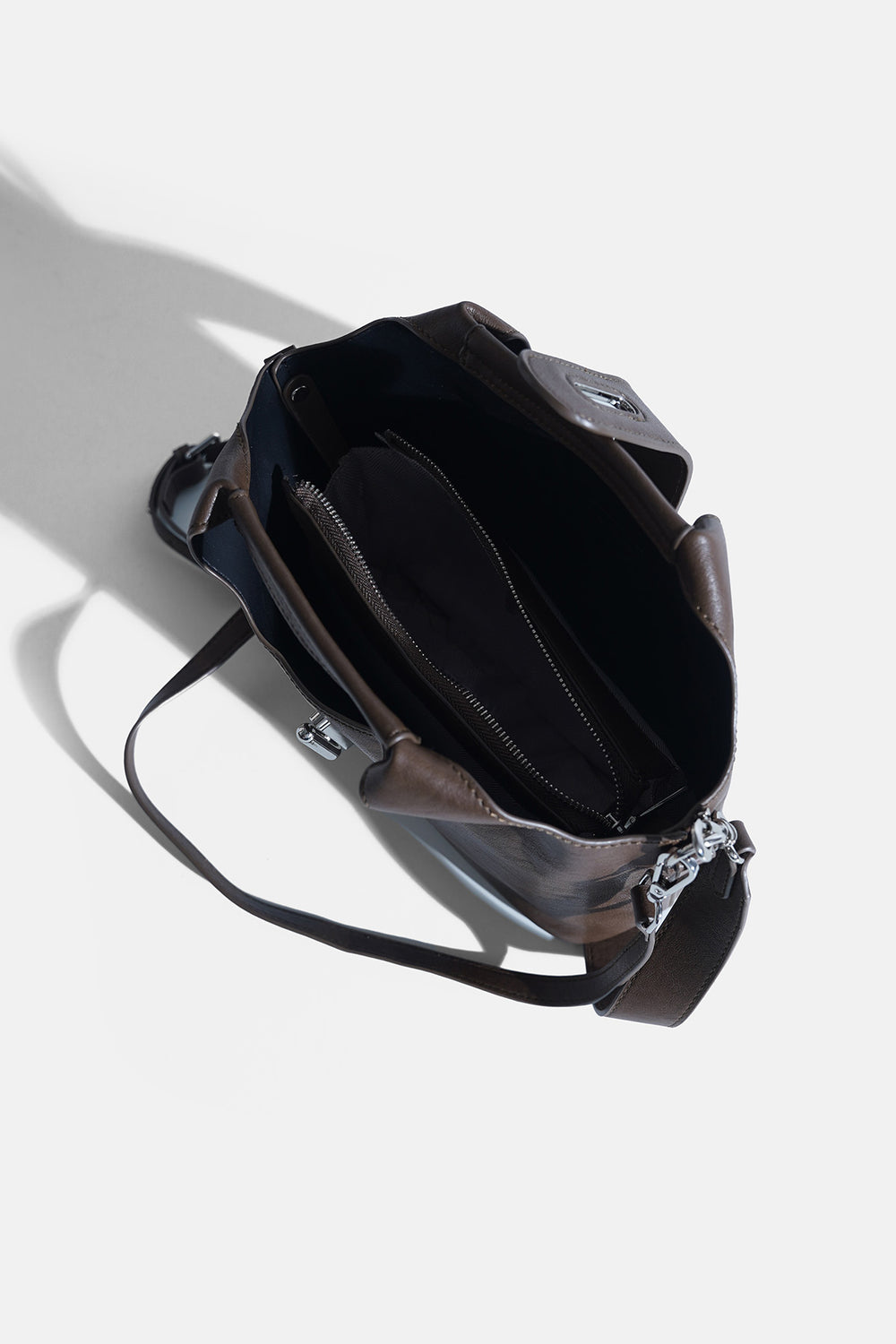 BROWN GREY SPADA TOP HANDLE
