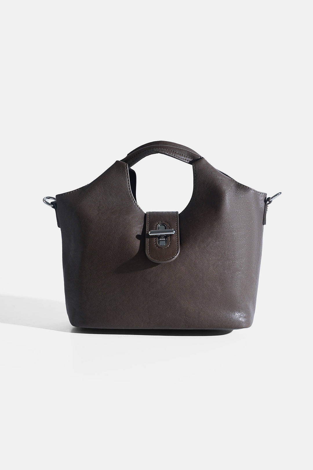 BROWN GREY SPADA TOP HANDLE
