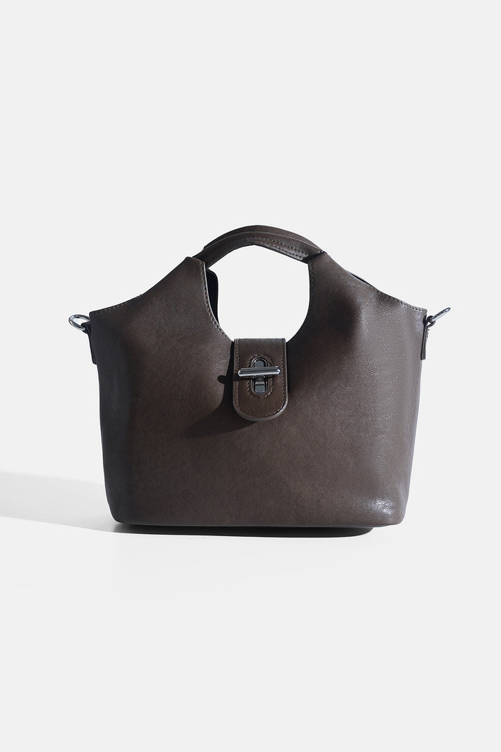 BROWN GREY SPADA TOP HANDLE