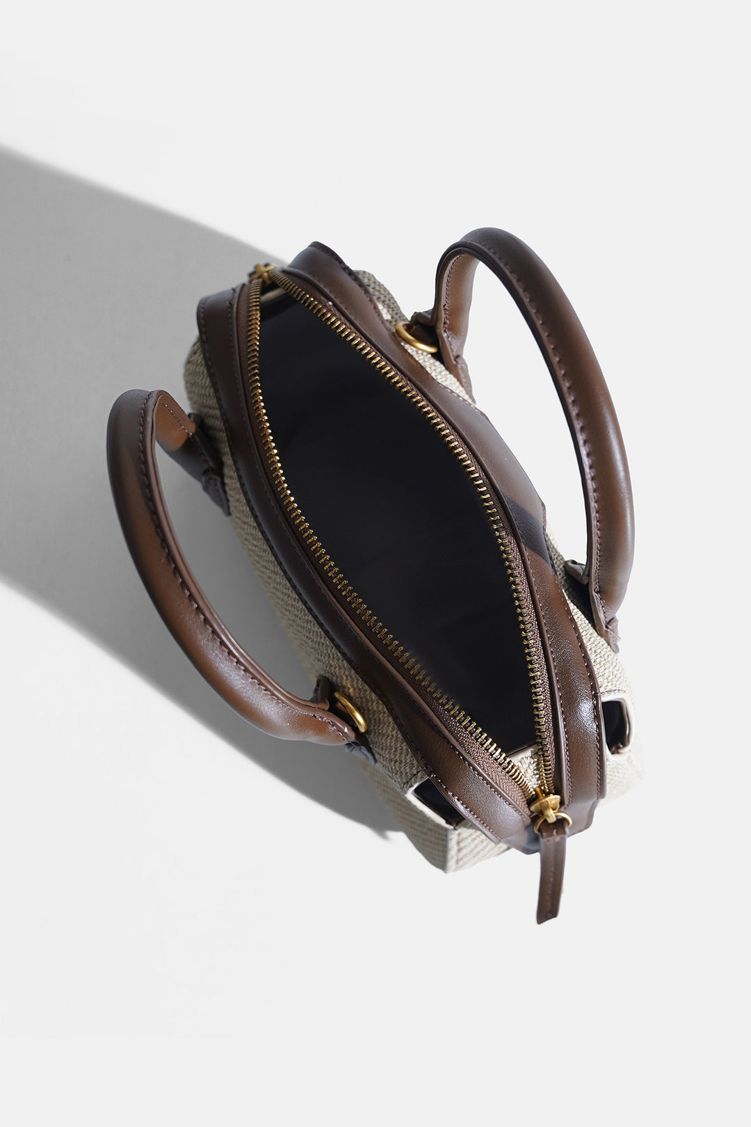 BROWN STROZZI CROSSBODY