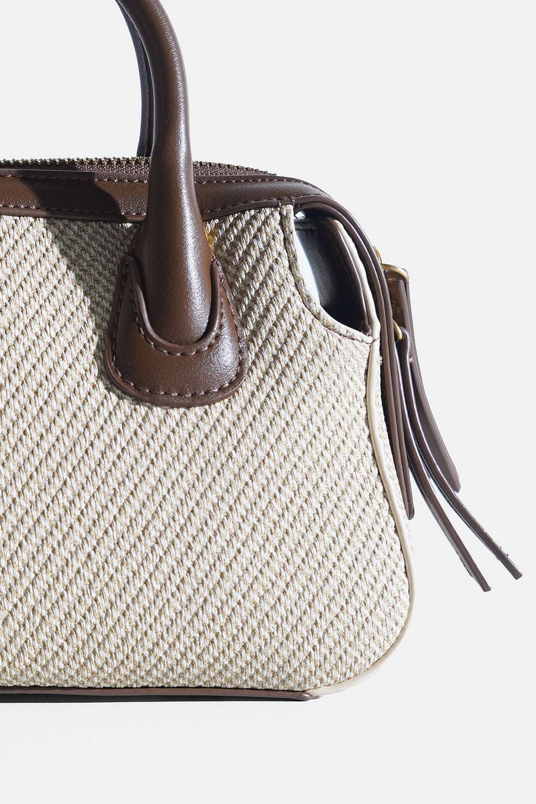 BROWN STROZZI CROSSBODY