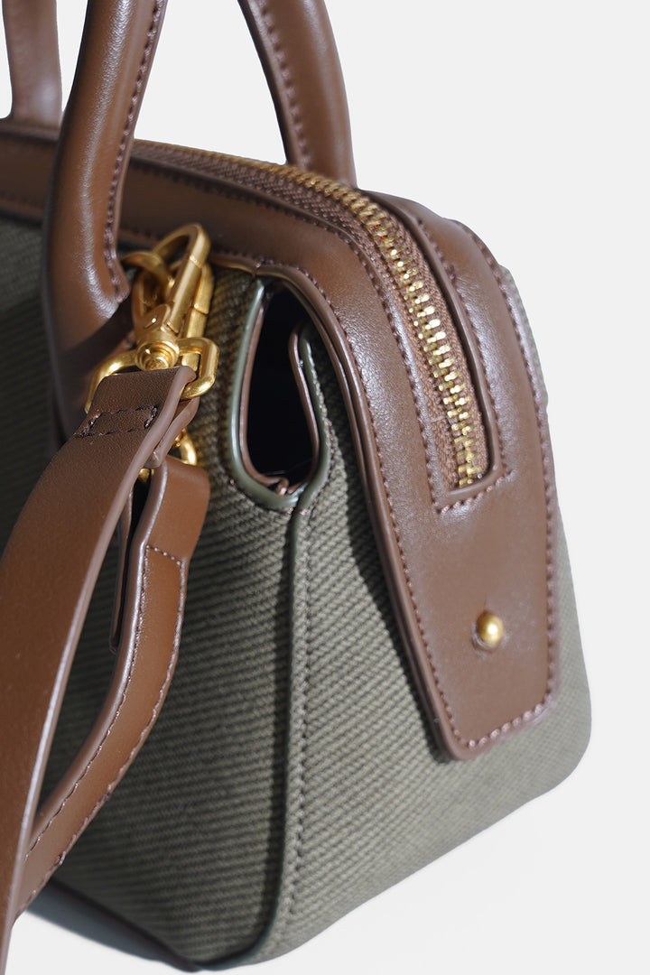 GREEN STROZZI CROSSBODY