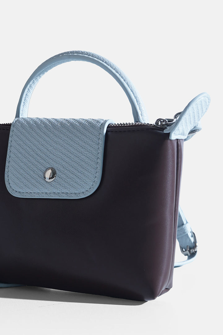 COFFEE SMALL LOTUS CROSSBODY