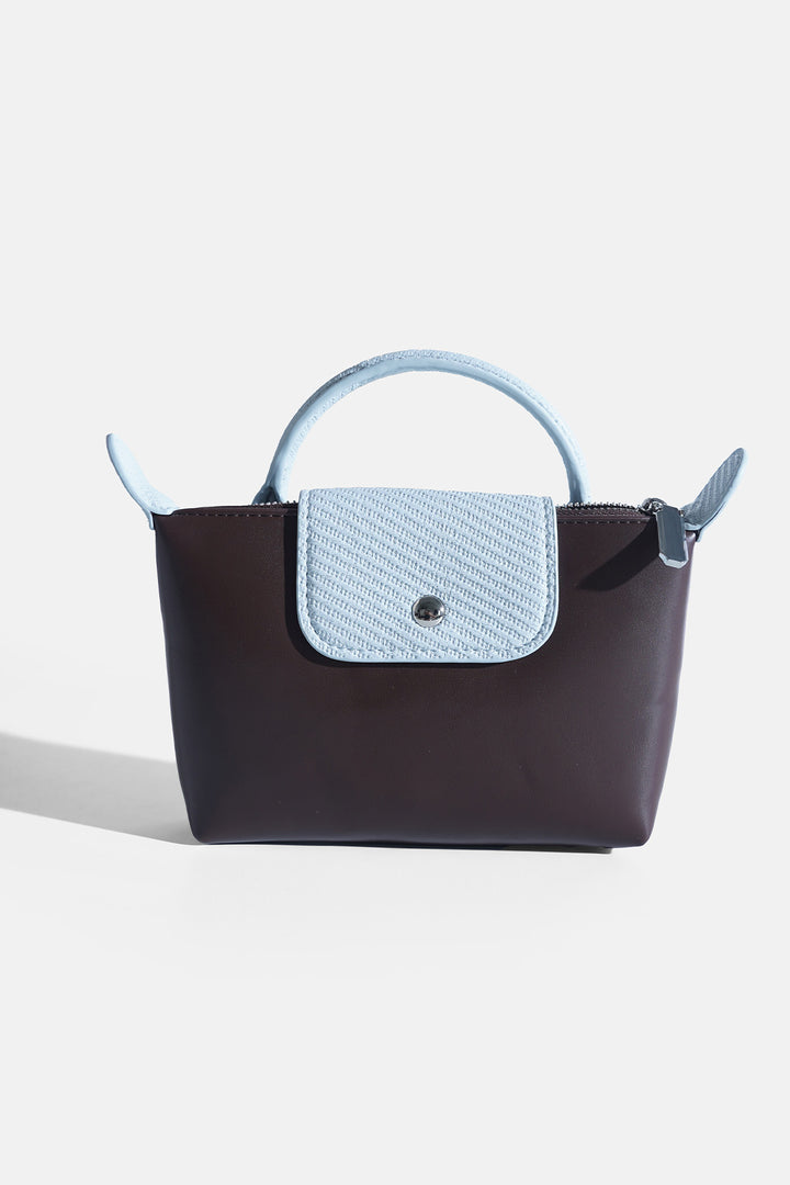 COFFEE SMALL LOTUS CROSSBODY