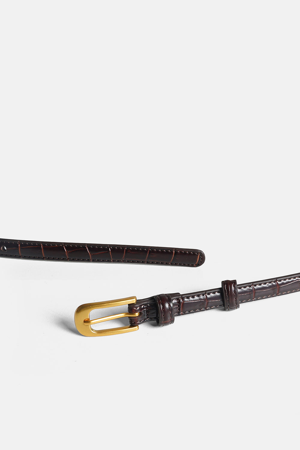 COFFEE TORINO TEXTURED BELT
