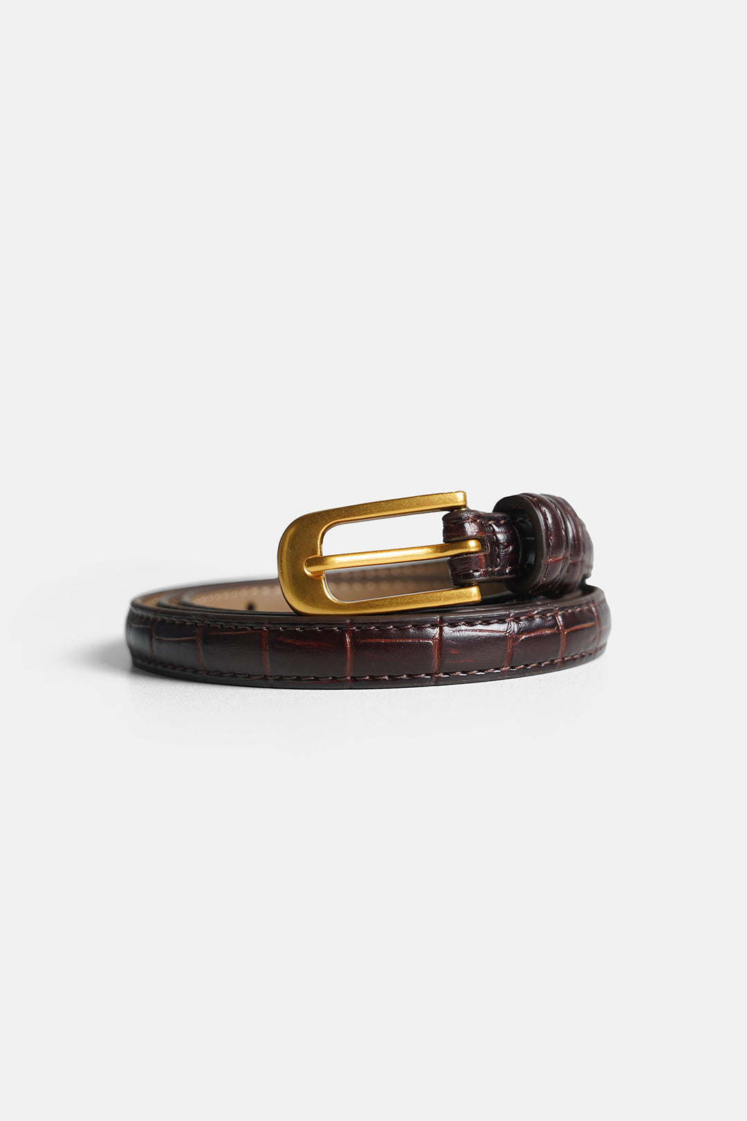 COFFEE TORINO TEXTURED BELT