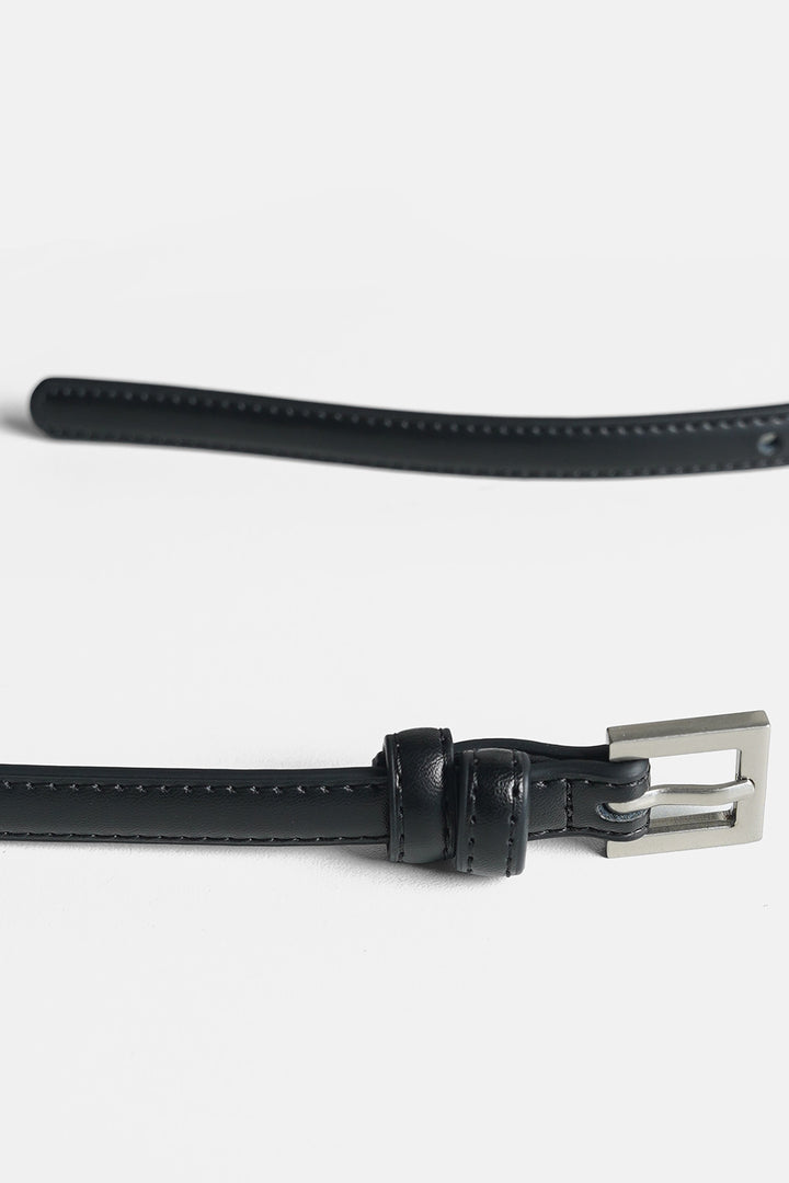 BLACK ZULU SLIM BELT
