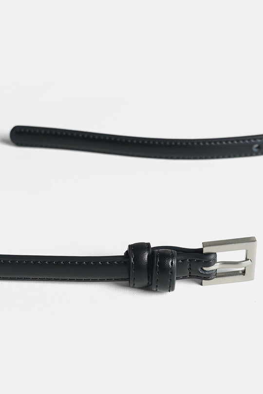 BLACK ZULU SLIM BELT