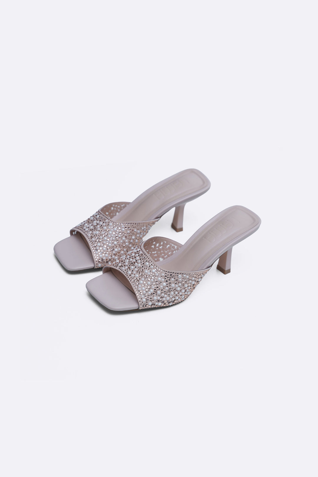 GLITTER BEAD STILETTOS