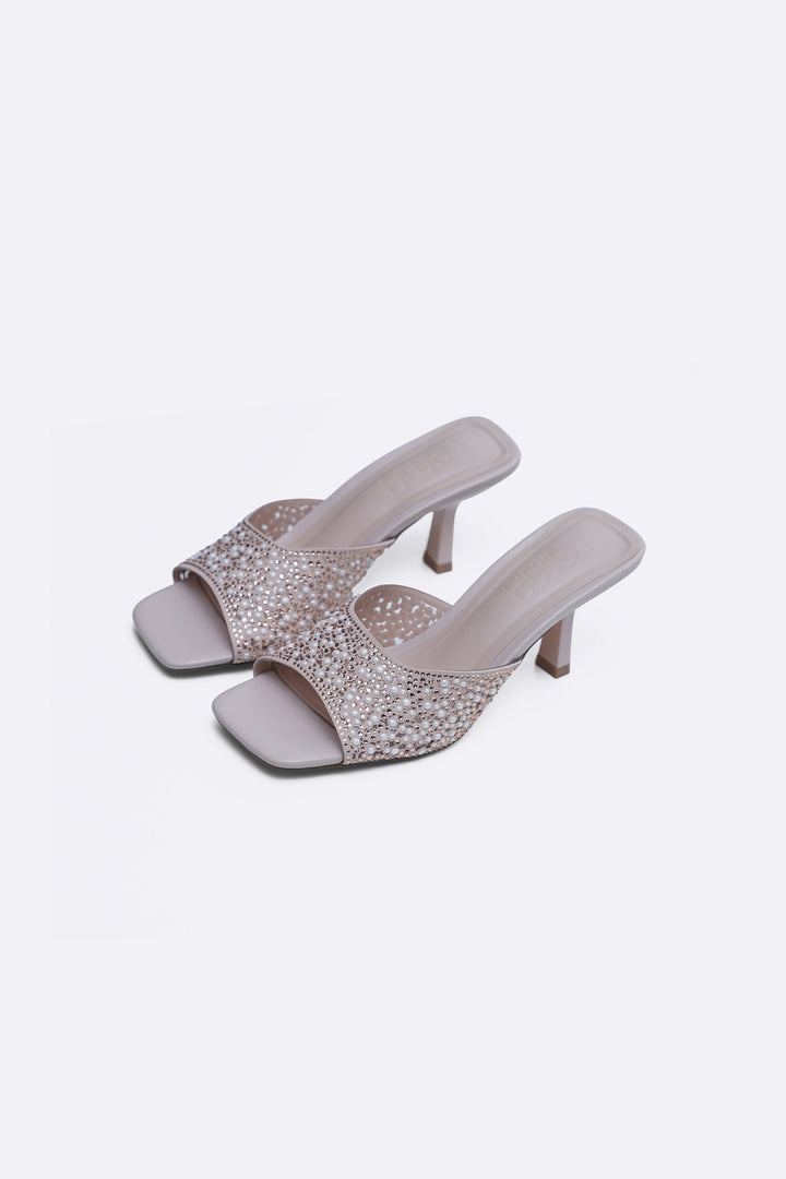 GLITTER BEAD STILETTOS