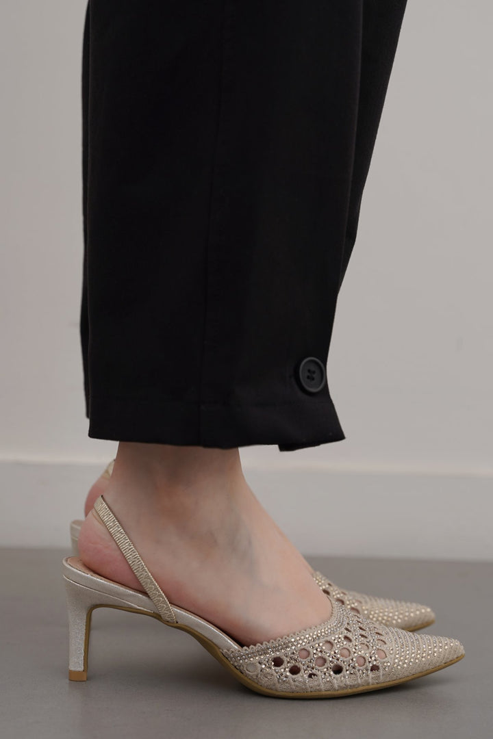 GOLD WEB STILETTO