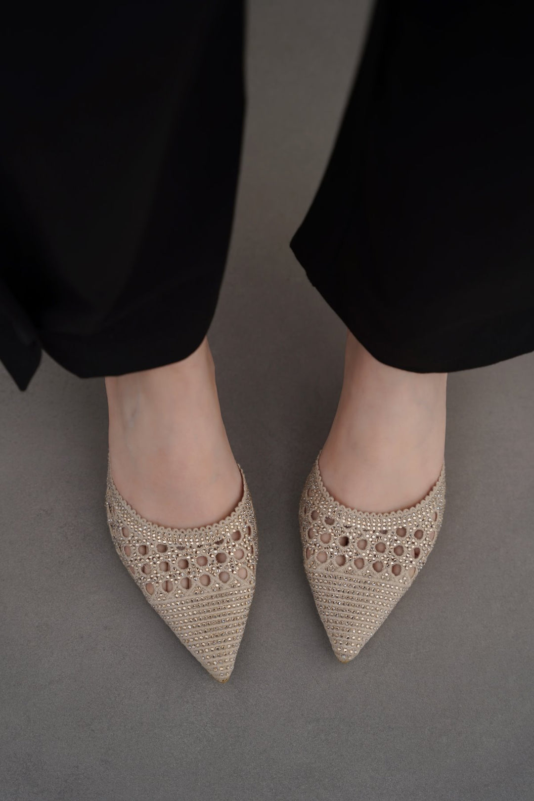 GOLD WEB STILETTO