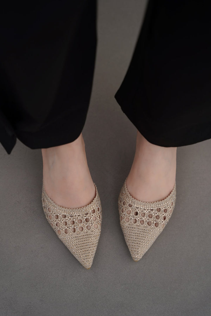 GOLD WEB STILETTO