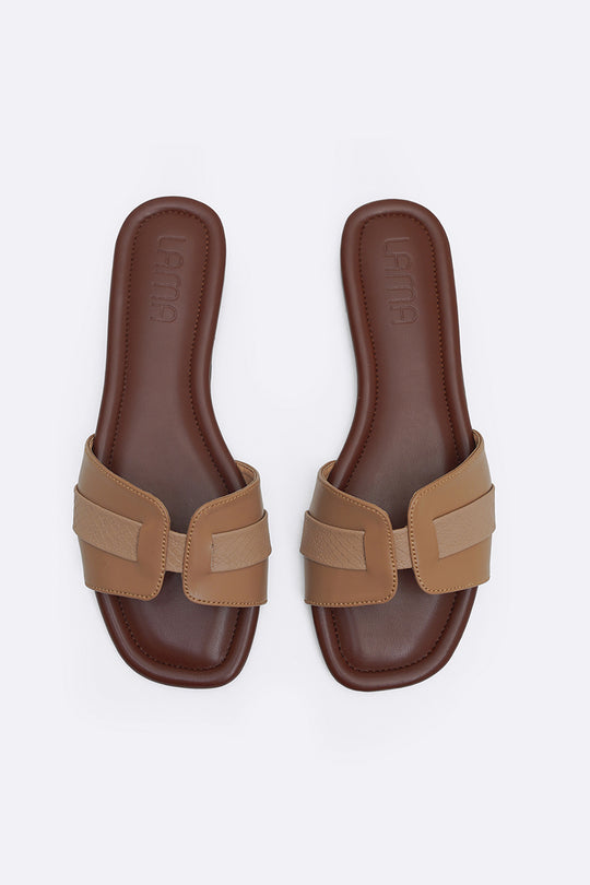 BEIGE RIVER SUMMER SLIDES