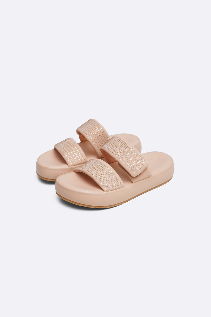PINK SPARKLE MAMA SLIDES
