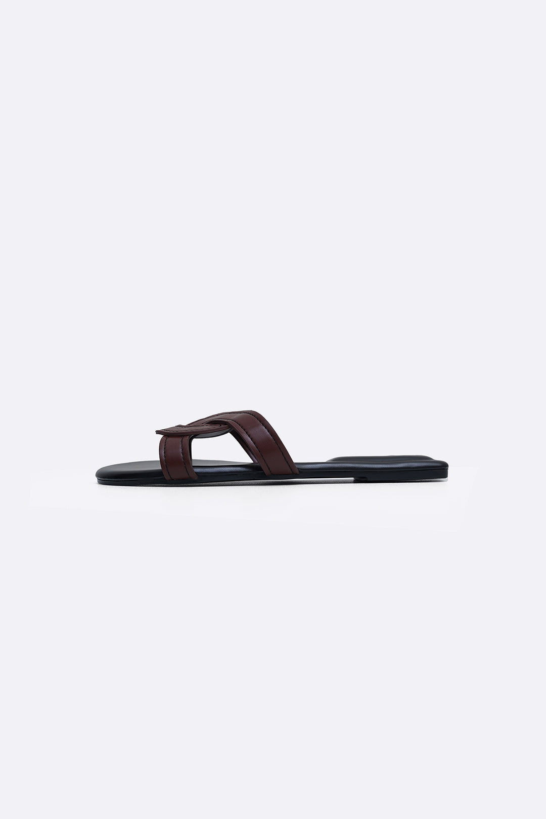 DARK BROWN BOULEVARD SLIDES