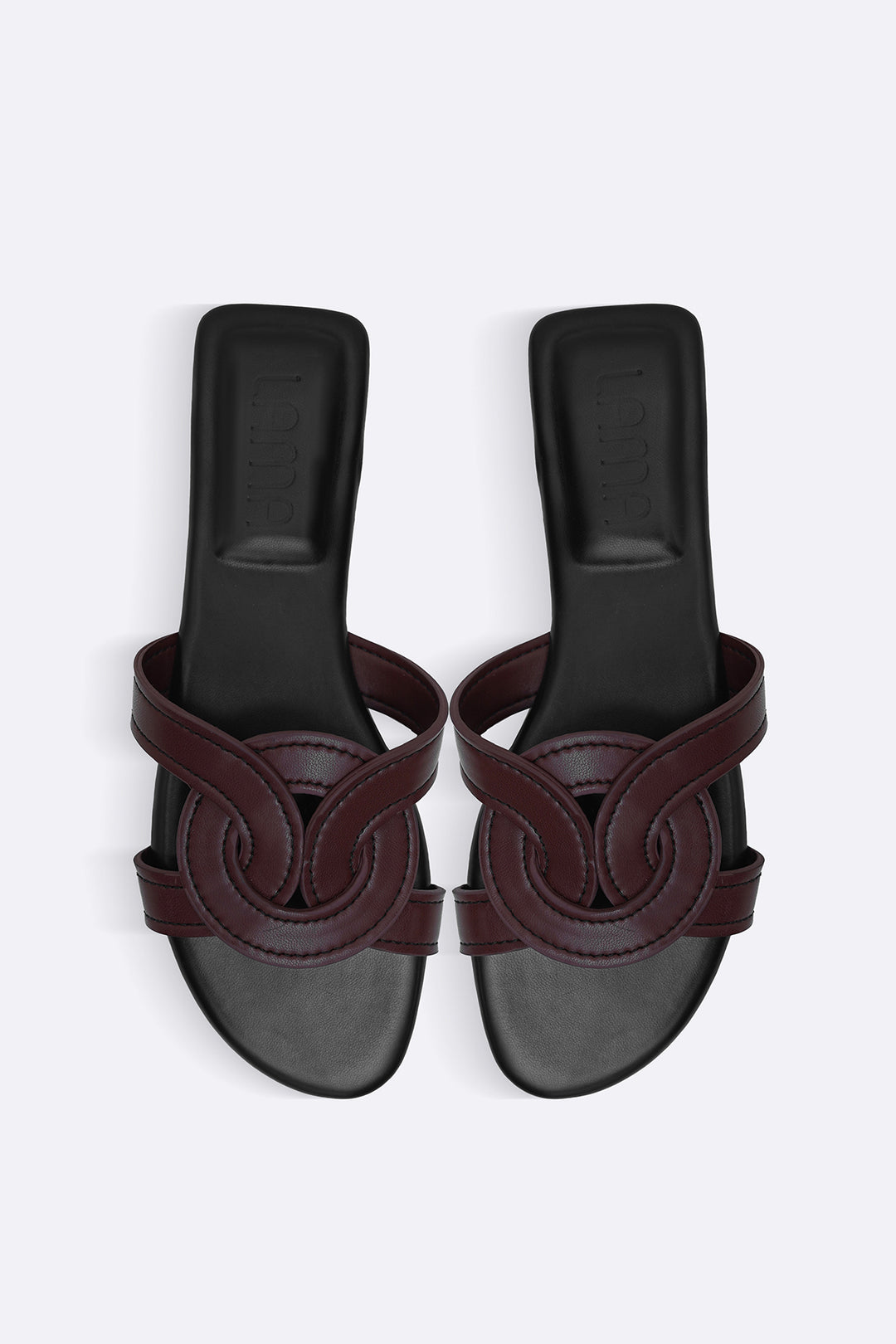 DARK BROWN BOULEVARD SLIDES