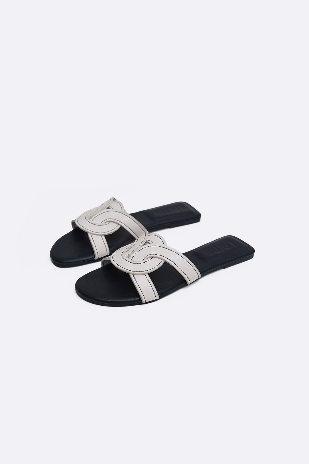 OFF WHITE BOULEVARD SLIDES