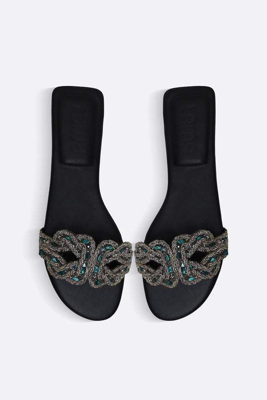 GREY MINI CRYSTAL SLIDES