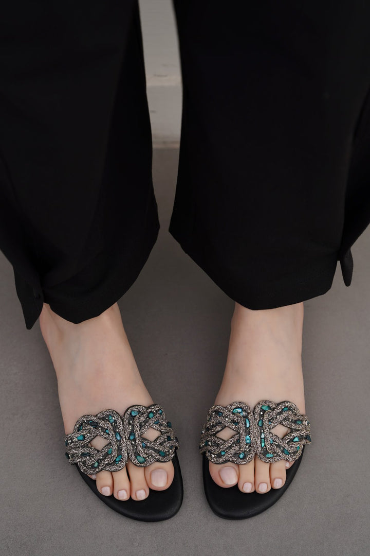 GREY MINI CRYSTAL SLIDES
