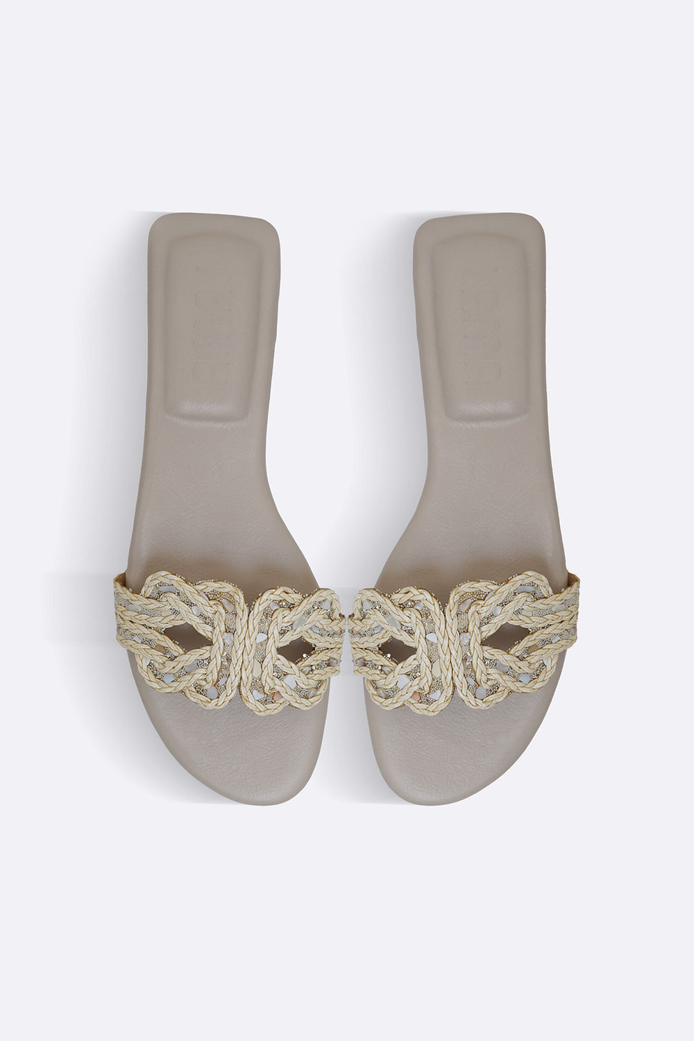 WHITE MINI CRYSTAL SLIDES
