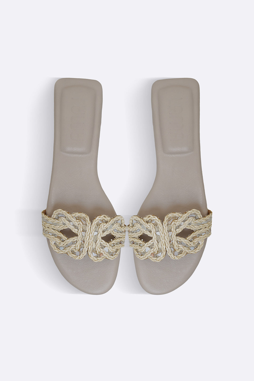 WHITE MINI CRYSTAL SLIDES