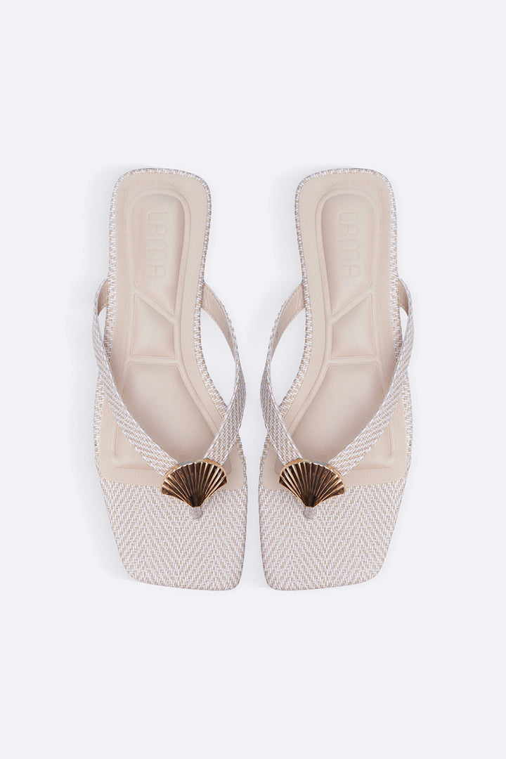OFF WHITE BEACH HOLIDAY SLIDES