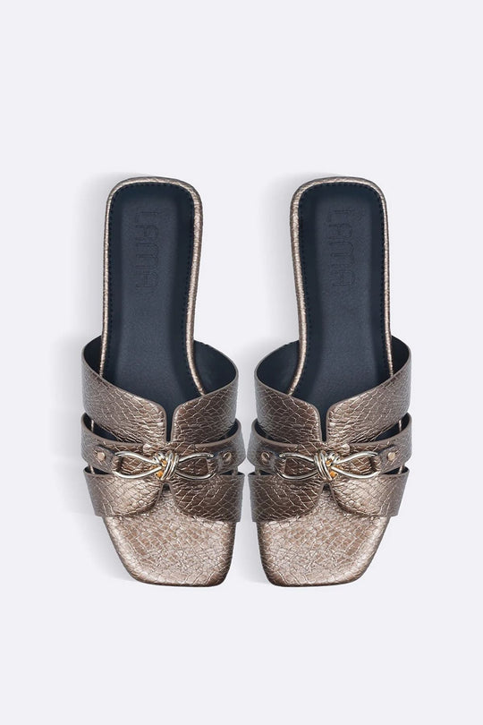 GOLD PATENT TEXTURED SLIDES