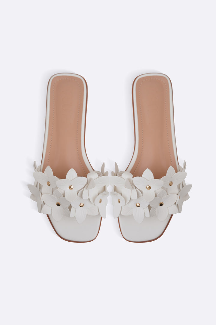 WHITE EVERYDAY DAISY SLIDES