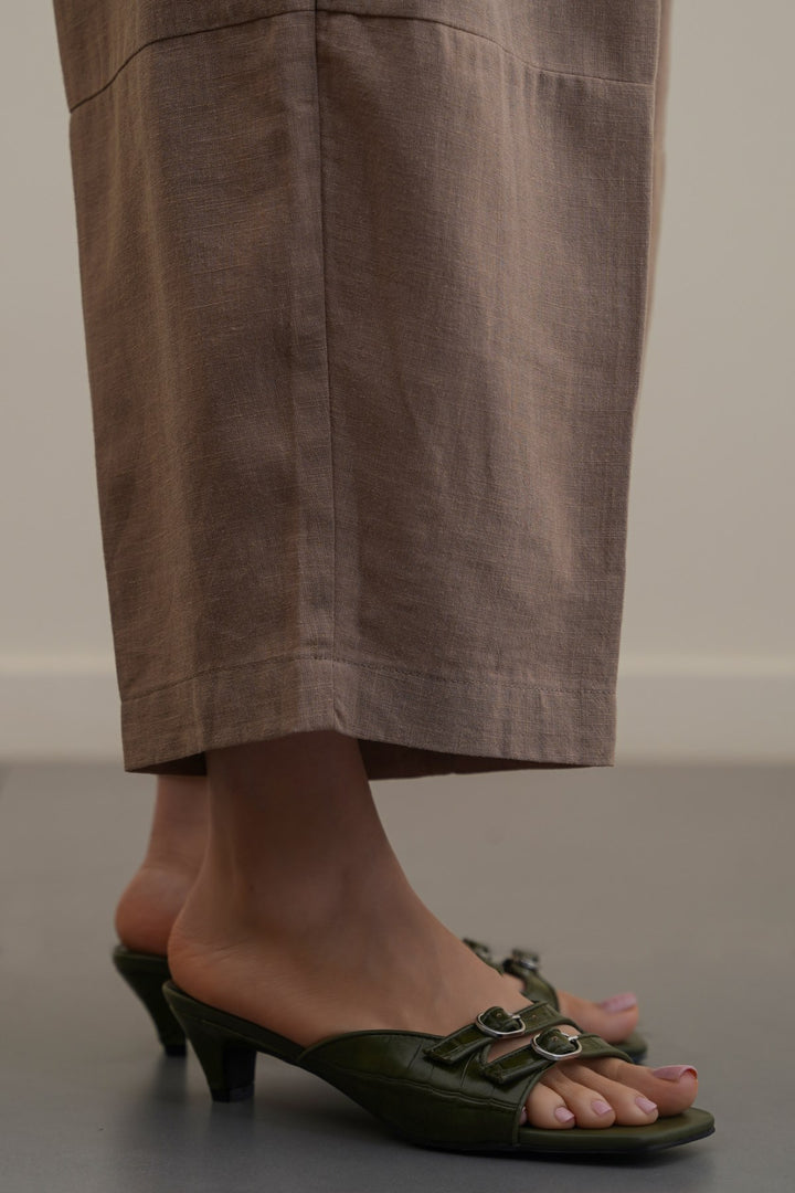 OLIVE VERONA MINI HEELS