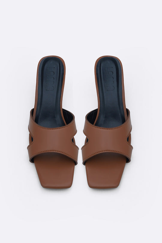 TAN SIDEWALK HEELS