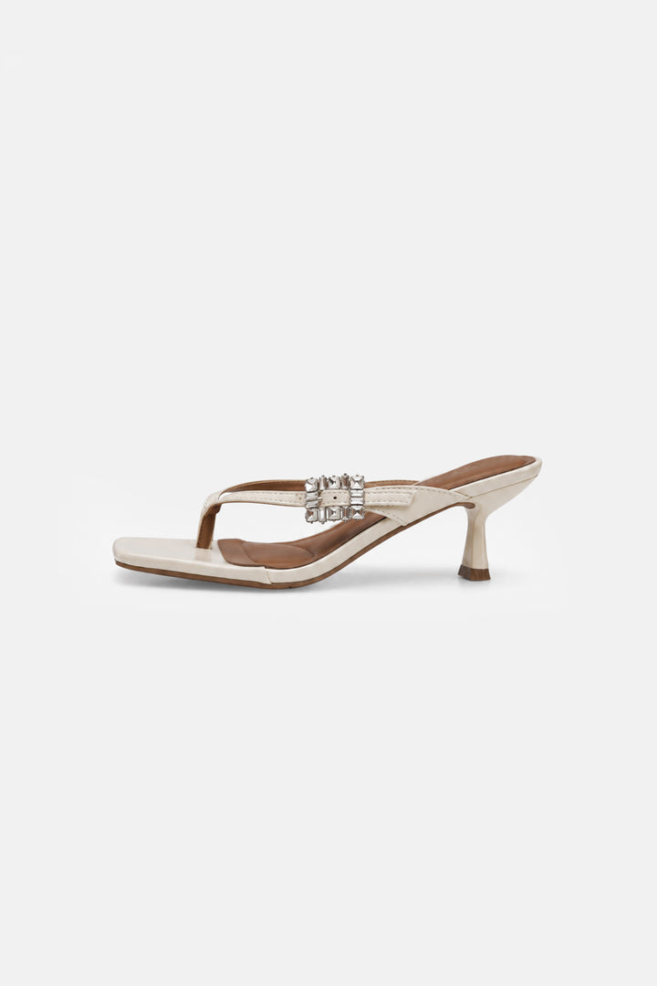 OFF WHITE ECLAT PARTY HEELS
