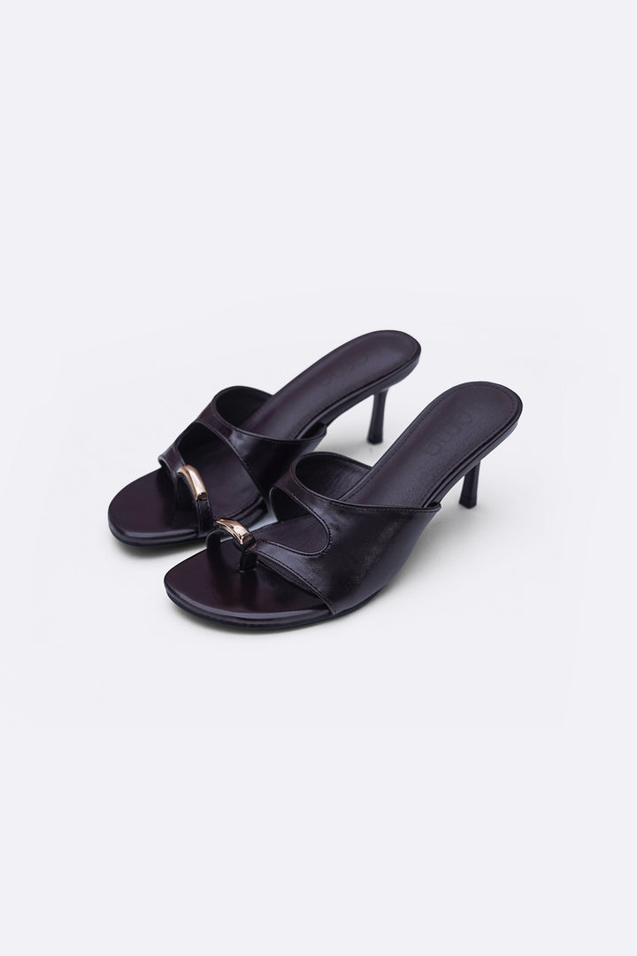 COFFEE PERISSA TOE RING HEELS