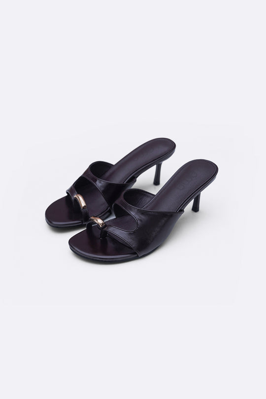 COFFEE PERISSA TOE RING HEELS