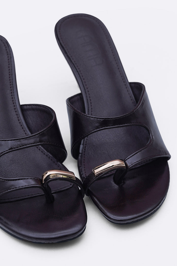 COFFEE PERISSA TOE RING HEELS