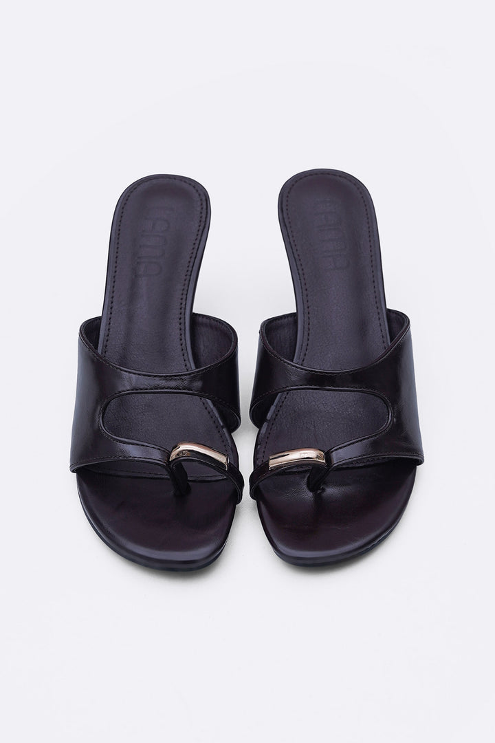 COFFEE PERISSA TOE RING HEELS