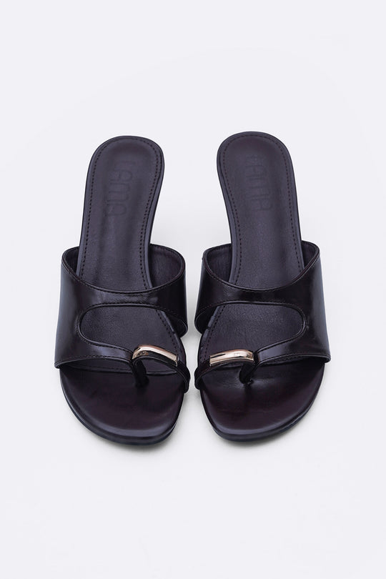 COFFEE PERISSA TOE RING HEELS