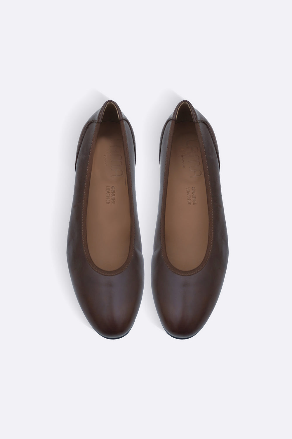 DARK BROWN MAMA LEATHER HEELS