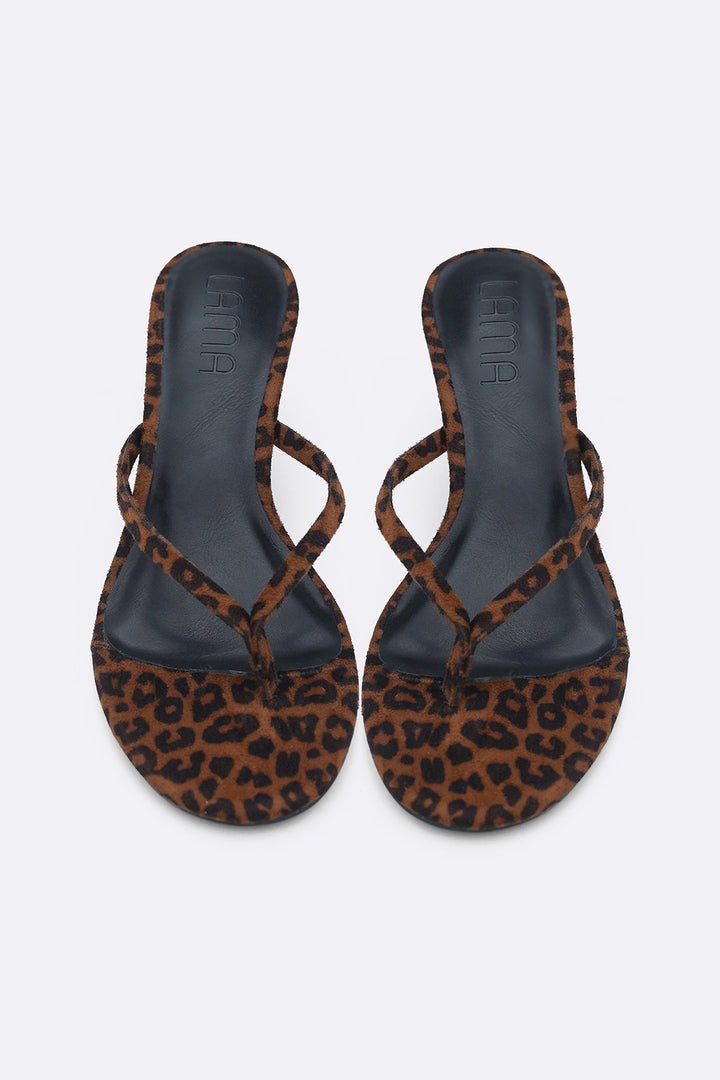 BROWN STUDIO FLIP HEELS
