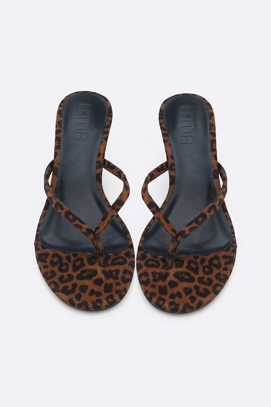 BROWN STUDIO FLIP HEELS