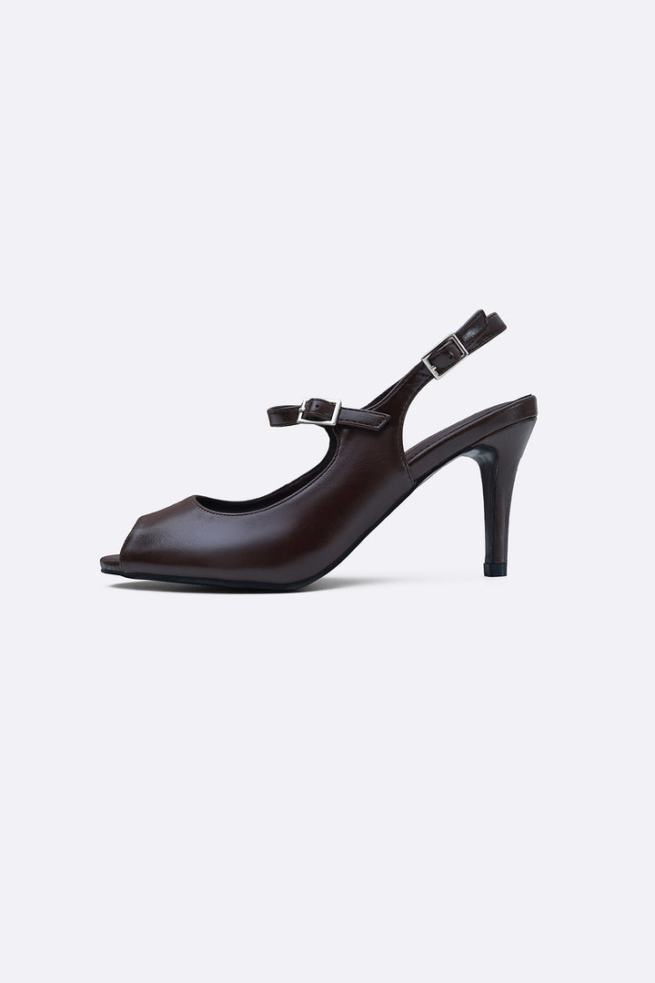 COFFEE MAEVE PEEP HEELS